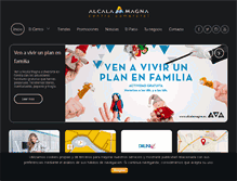 Tablet Screenshot of alcalamagna.es